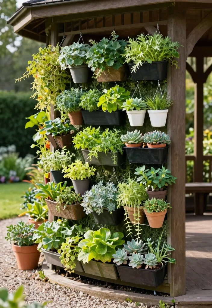 7 Space-Efficient Corner Gazebo Ideas for Small Gardens 1 7 Space Efficient Corner Gazebo Ideas for Small Gardens 1. Vertical Garden Walls 0