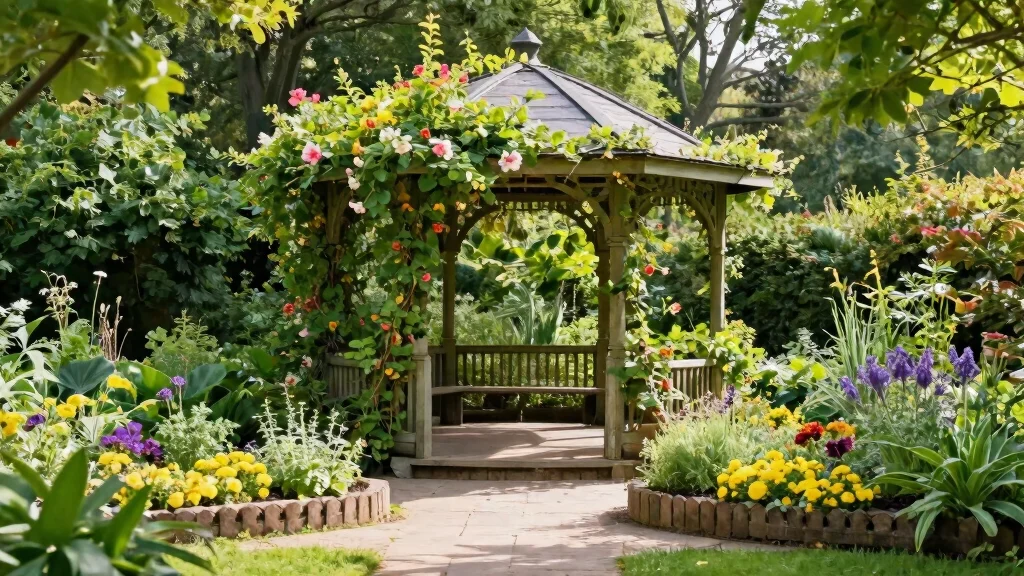 7 Space-Efficient Corner Gazebo Ideas for Small Gardens