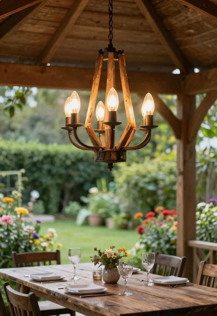 7 Unique Gazebo Ceiling Ideas Look Up in Style 5. Unique Ceiling Lighting Fixtures 0