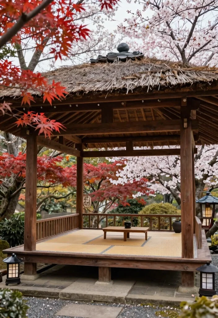 8 Chic Patio Gazebo Ideas Create an Outdoor Room 8. Cultural Fusion Traditional Gazebo Styles 0