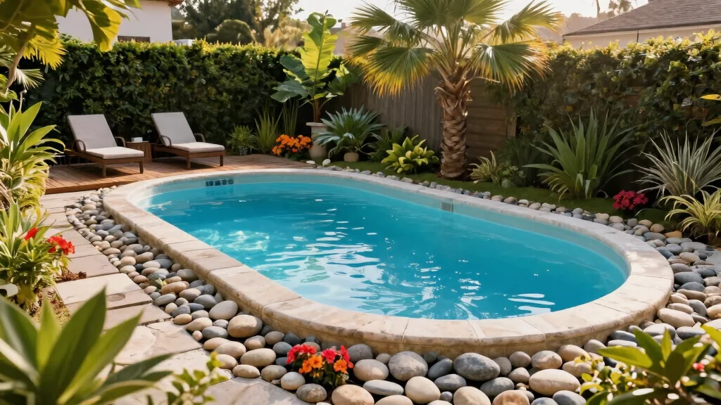 8 Clean Above Ground Pool Border Ideas for a Polished Yard