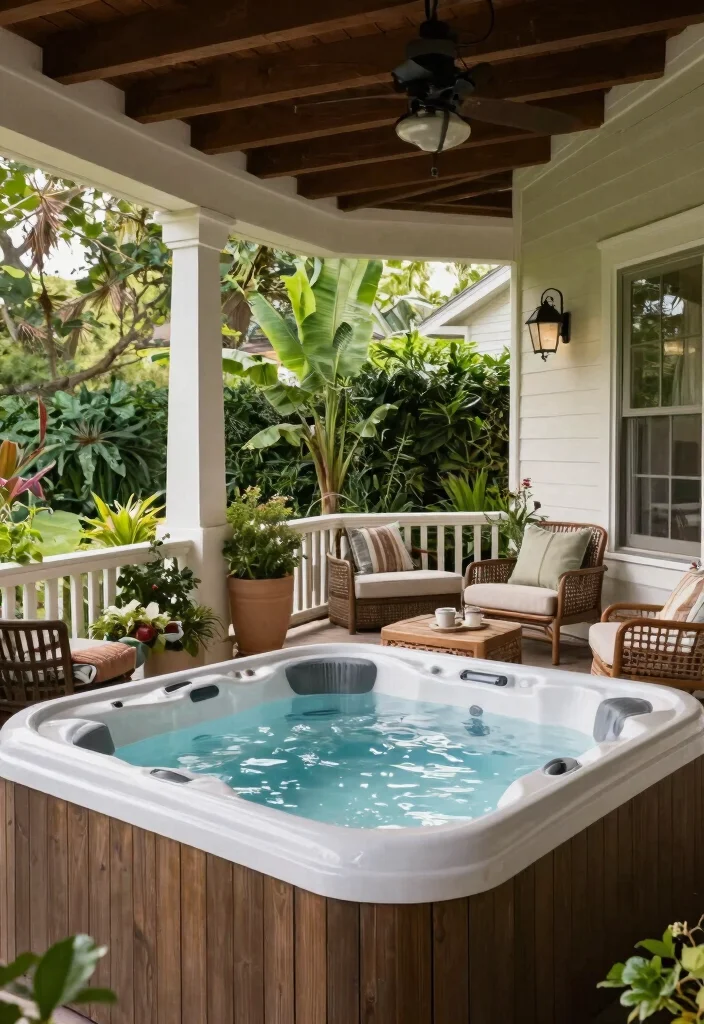 8 Cozy Back Porch Hot Tub Ideas for Home Comfort Conclusion 0