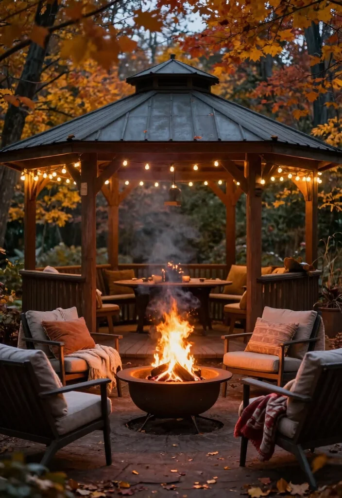 8 Cozy Gazebo Fire Pit Ideas for Chilly Autumn Nights Conclusion 0
