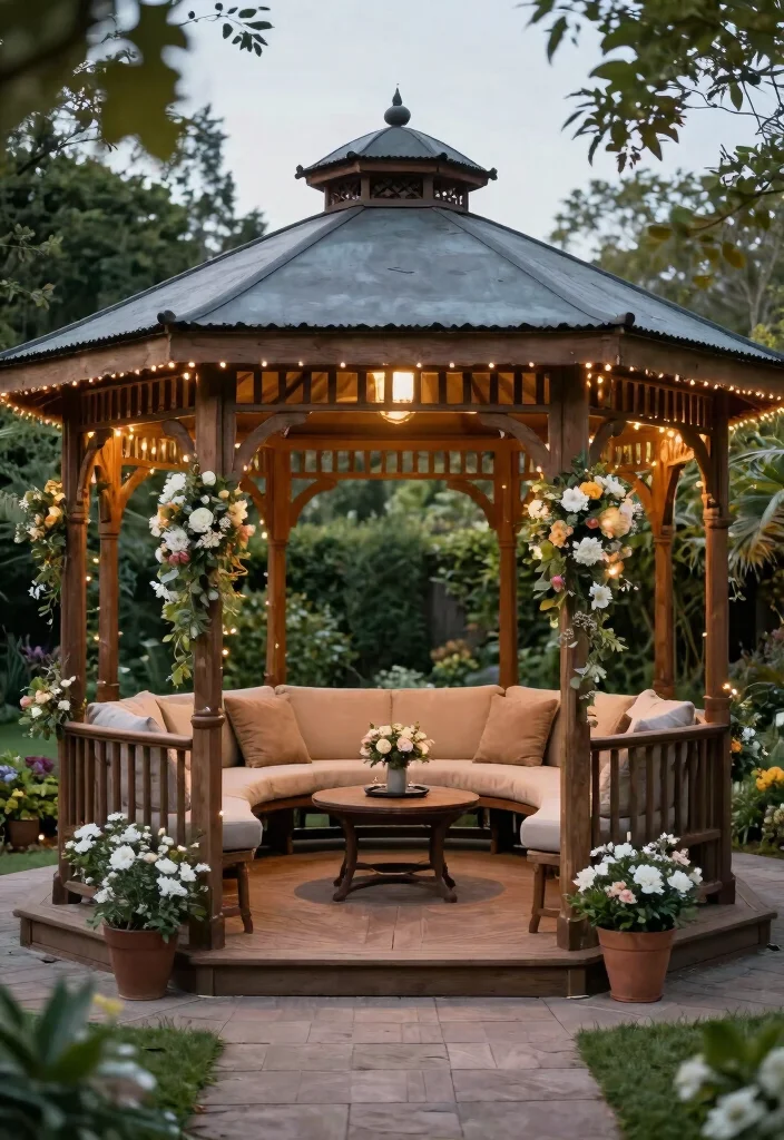 8 Elegant Backyard Gazebo Decorating Ideas for Hosting Conclusion 0