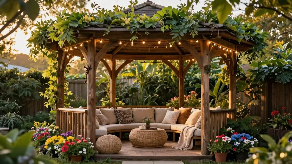 8 Elegant Backyard Gazebo Decorating Ideas for Hosting