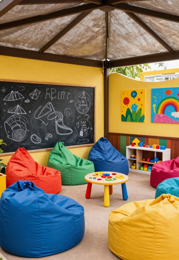 8 Peaceful Screened In Gazebo Ideas for Relaxation 37 8 Peaceful Screened In Gazebo Ideas for Relaxation 7. Kids Adventure Zone 0