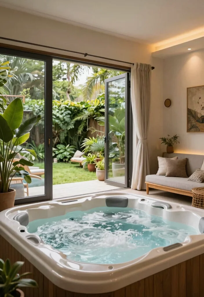 8 Protective Covered Hot Tub Ideas to Stay Dry & Warm 36 8 Protective Covered Hot Tub Ideas to Stay Dry Warm 6. Cozy Indoor Out Ideas 0