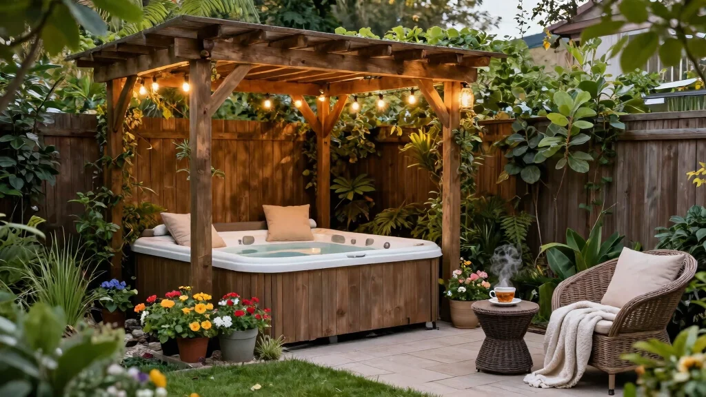 8 Protective Covered Hot Tub Ideas to Stay Dry & Warm