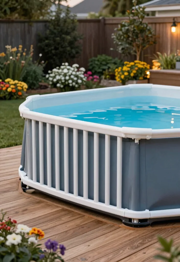 8 Stylish Pool Deck Railing Ideas Safety Meets Beauty 5. Composite Railings for Low Maintenance 0