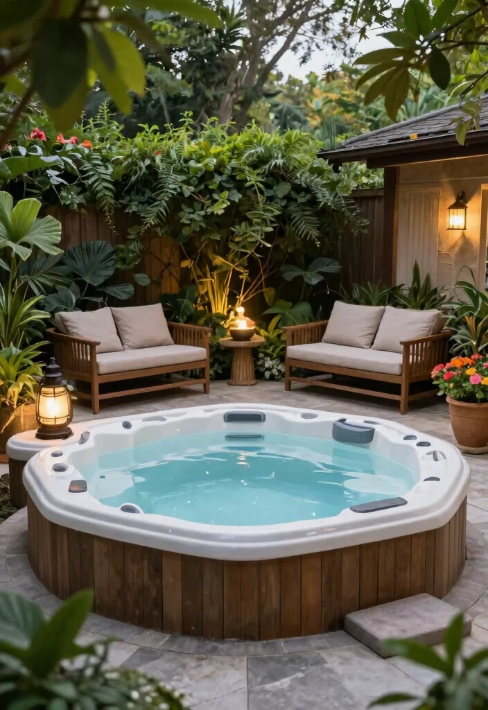 9 Aesthetic Hot Tub Decorating Ideas for a Zen Vibe 60 9 Aesthetic Hot Tub Decorating Ideas for a Zen Vibe Conclusion 0
