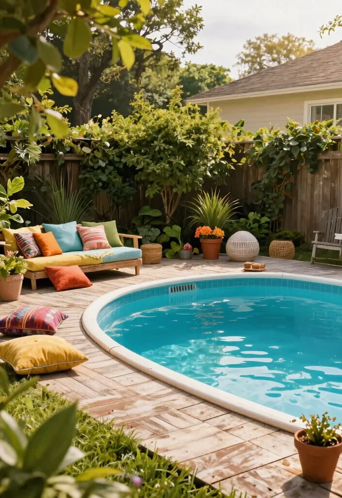 9 Cheap Above Ground Pool Deck Ideas That Look Expensive 60 9 Cheap Above Ground Pool Deck Ideas That Look Expensive Conclusion 0