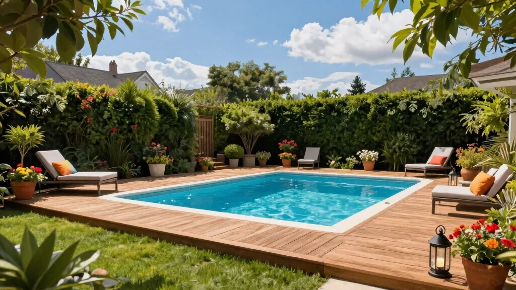 9 Cheap Above Ground Pool Deck Ideas That Look Expensive