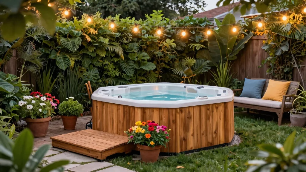 9 Practical Above Ground Hot Tub Ideas for Any Yard