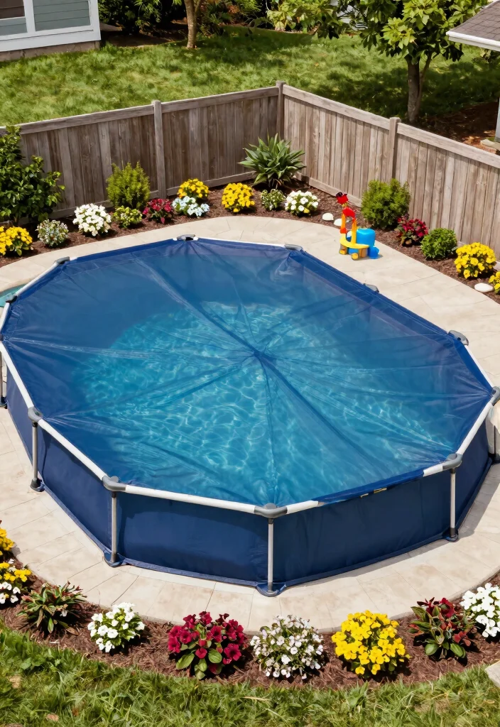 9 Smart Pool Cover Ideas Above Ground to Keep Water Clean 25 9 Smart Pool Cover Ideas Above Ground to Keep Water Clean 5. Safety Covers for Peace of Mind 0