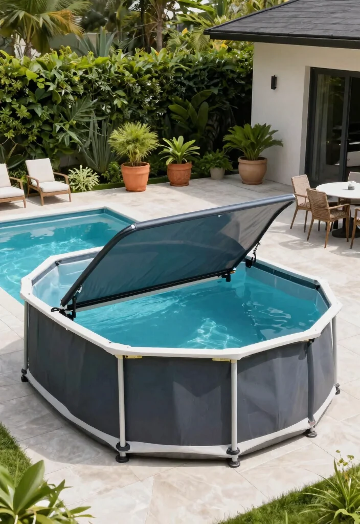 9 Smart Pool Cover Ideas Above Ground to Keep Water Clean 47 9 Smart Pool Cover Ideas Above Ground to Keep Water Clean 7. Automatic Pool Covers for Convenience 0