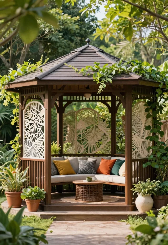 9 Stylish Gazebo Privacy Ideas to Hide from Neighbors Conclusion 0