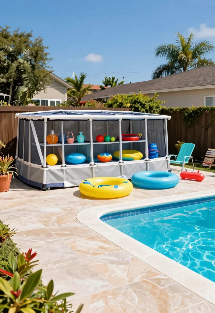 9 Tidy Above Ground Pool Storage Ideas for Floating Toys Conclusion 0
