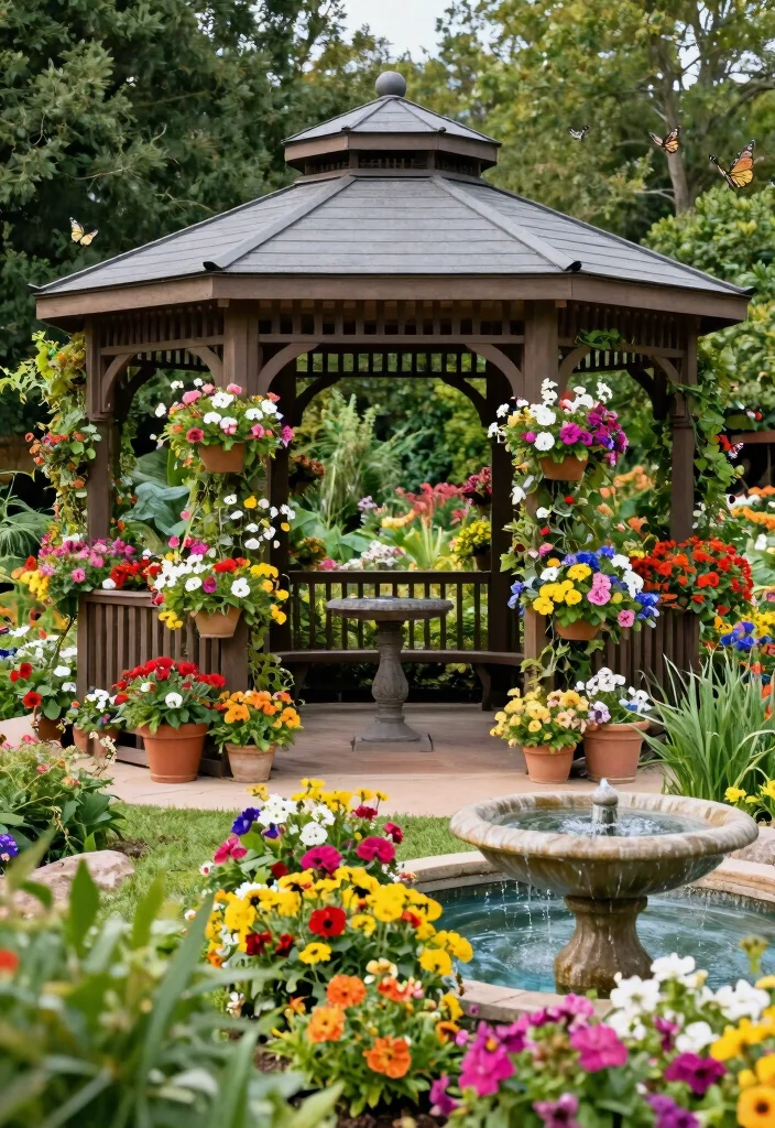 9 Top Costco Gazebo Ideas Backyard Owners Swear By 23 9 Top Costco Gazebo Ideas Backyard Owners Swear By 3. Vibrant Garden Retreat 0