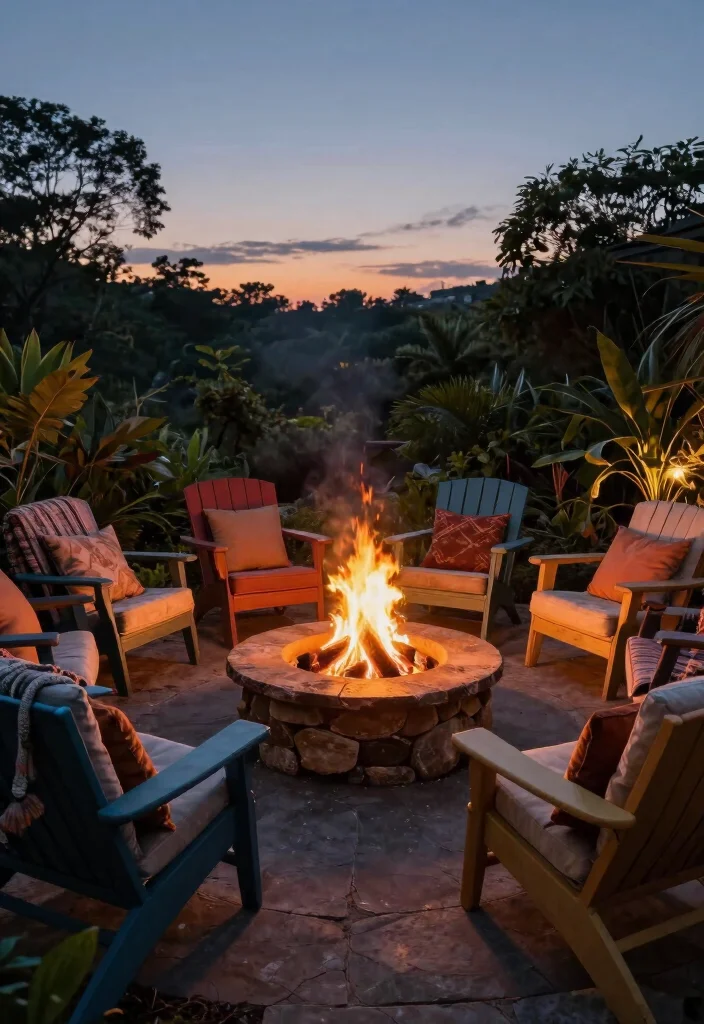 Cozy Above Ground Pool Patio Ideas for Ultimate Relaxation 48 Cozy Above Ground Pool Patio Ideas for Ultimate Relaxation 8. Cozy Fire Pits for Evening Gatherings 0