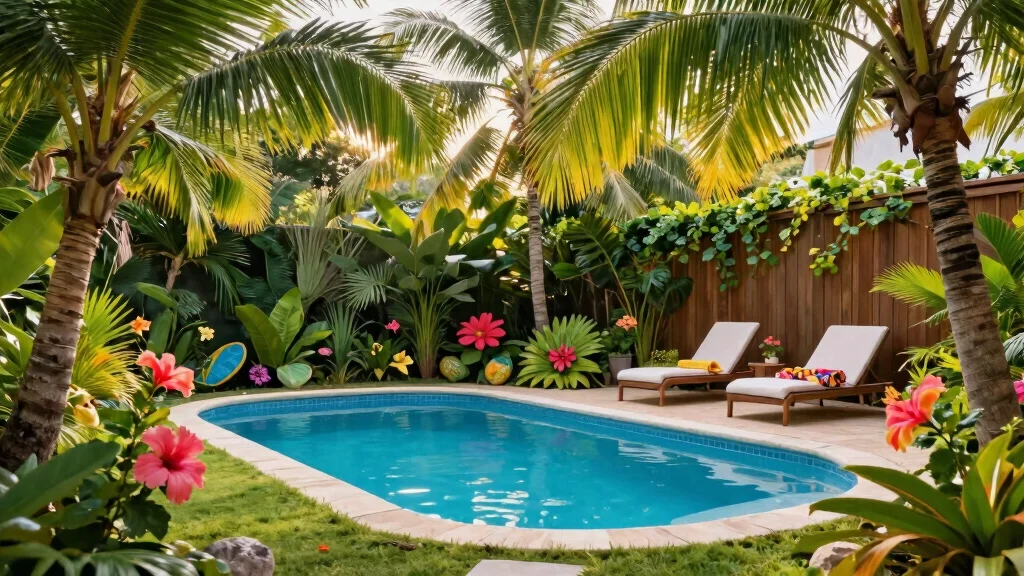 Lush Above Ground Pool Landscape Ideas to Hide the Walls